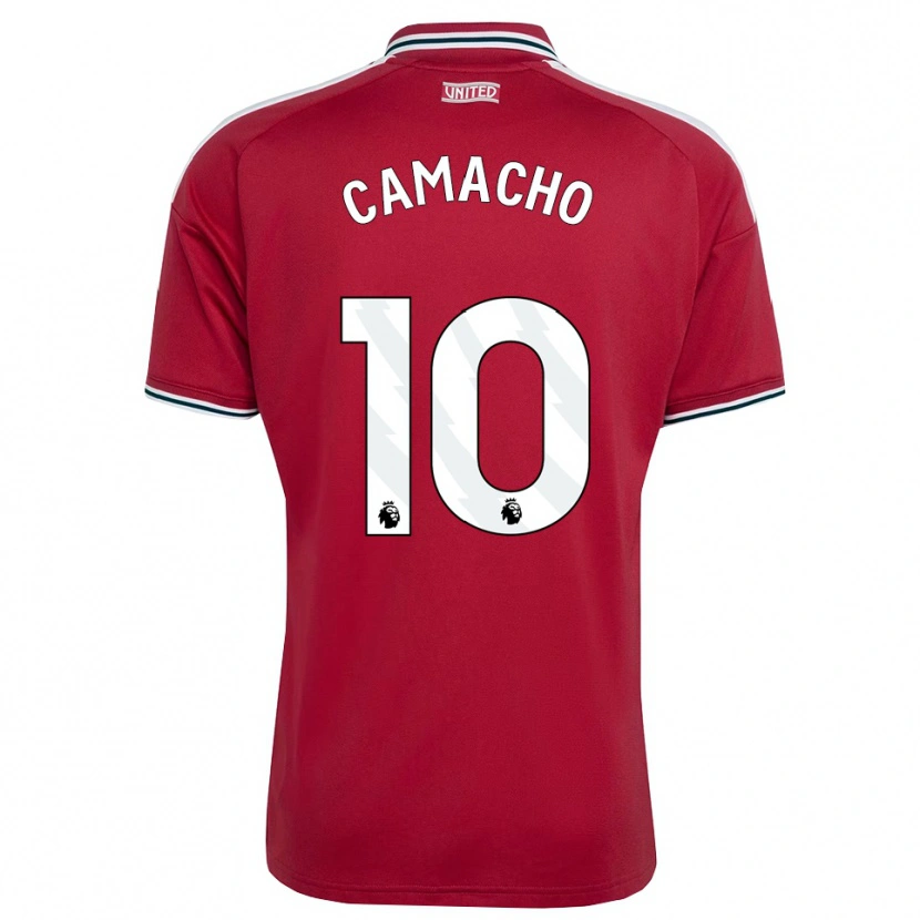 Danxen Damen Jaume Camacho #10 Rot Gelb Weiß Heimtrikot Trikot 2026/27 T-Shirt Schweiz