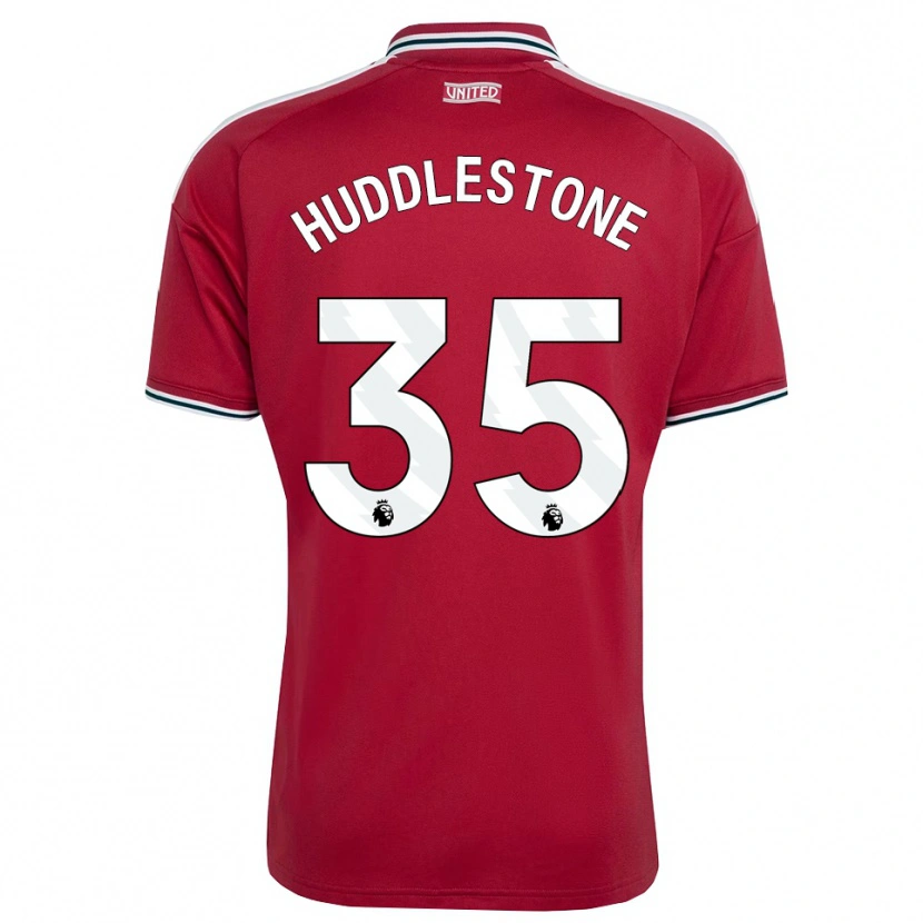 Danxen Damen Tom Huddlestone #35 Rot Gelb Weiß Heimtrikot Trikot 2026/27 T-Shirt Schweiz
