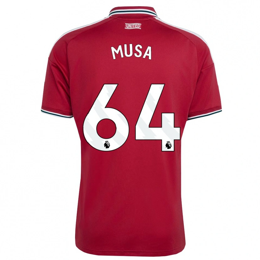Danxen Damen Victor Musa #64 Rot Gelb Weiß Heimtrikot Trikot 2026/27 T-Shirt Schweiz