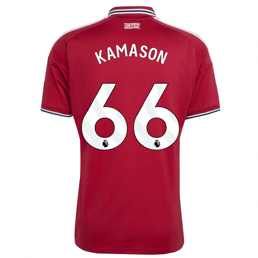Danxen Damen Jaydan Kamason #66 Rot Gelb Weiß Heimtrikot Trikot 2026/27 T-Shirt Schweiz