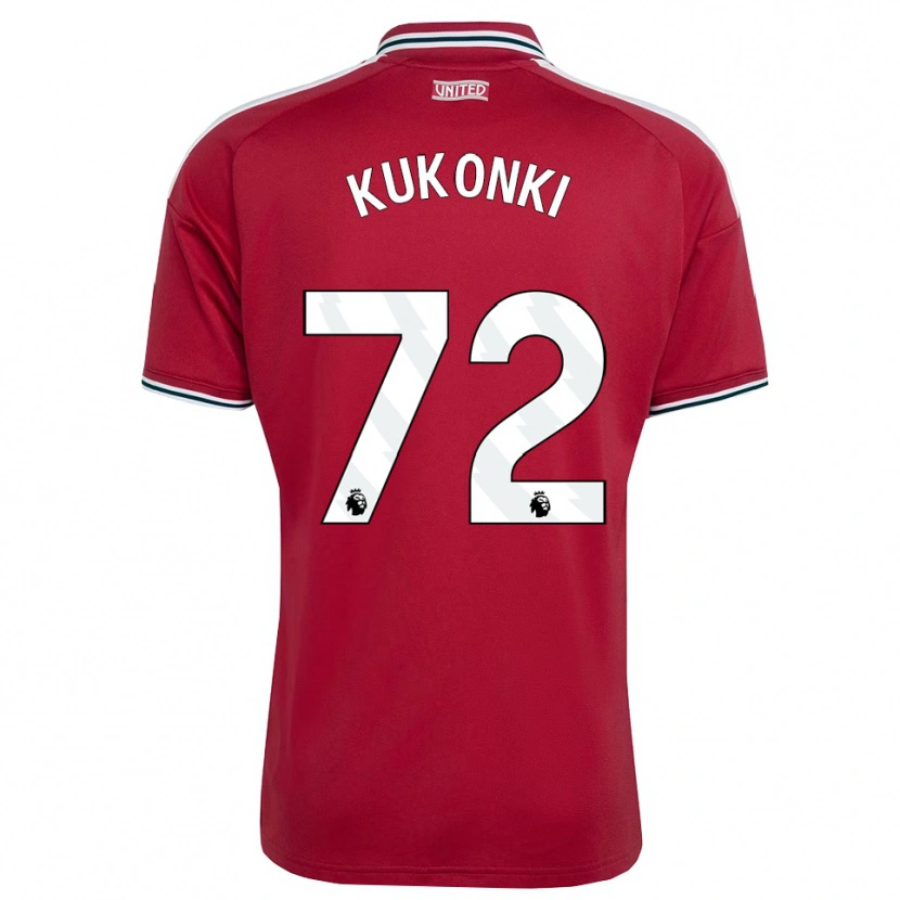 Danxen Damen Godwill Kukonki #72 Rot Gelb Weiß Heimtrikot Trikot 2026/27 T-Shirt Schweiz