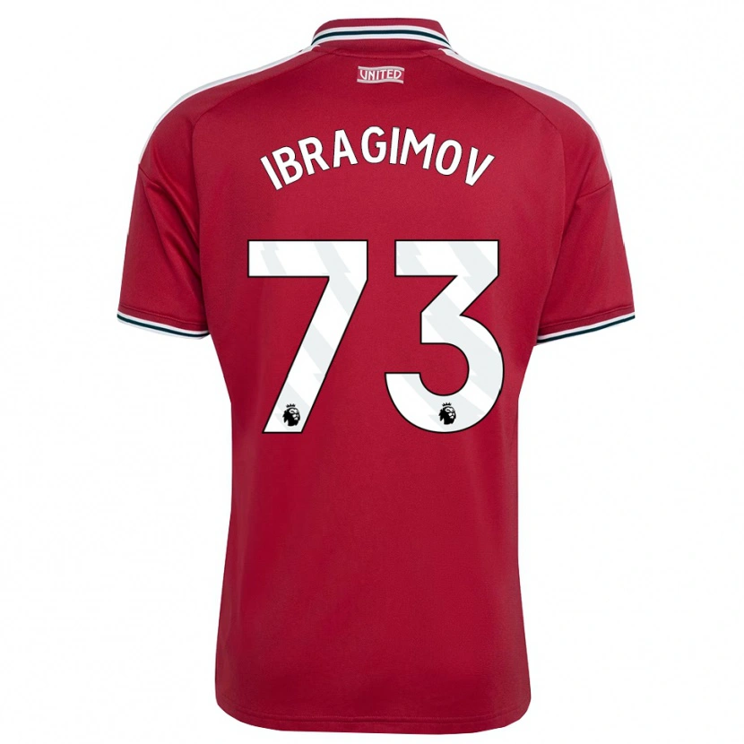 Danxen Damen Amir Ibragimov #73 Rot Gelb Weiß Heimtrikot Trikot 2026/27 T-Shirt Schweiz