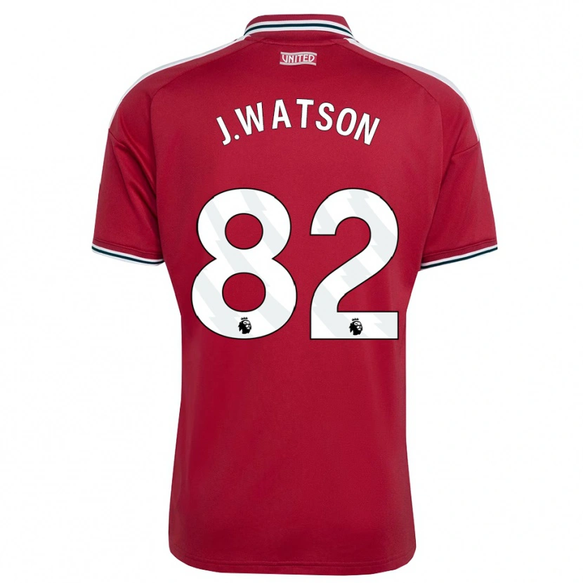 Danxen Damen Jacob Watson #82 Rot Gelb Weiß Heimtrikot Trikot 2026/27 T-Shirt Schweiz