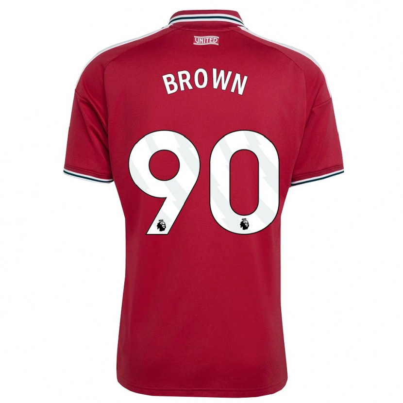 Danxen Damen Nathaniel-Junior Brown #90 Rot Gelb Weiß Heimtrikot Trikot 2026/27 T-Shirt Schweiz
