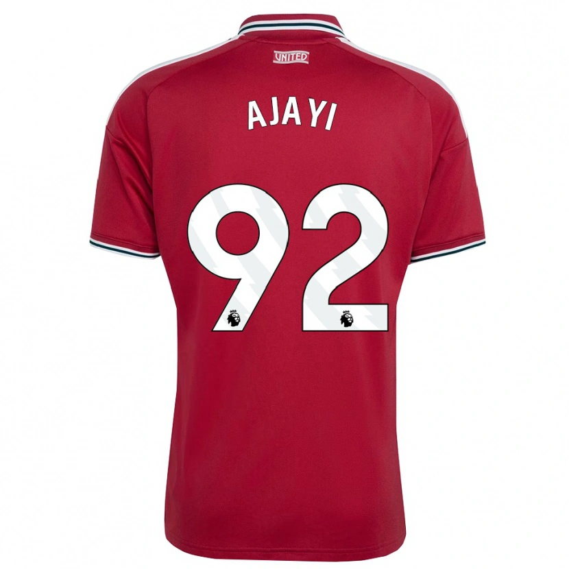 Danxen Damen Noah Ajayi #92 Rot Gelb Weiß Heimtrikot Trikot 2026/27 T-Shirt Schweiz