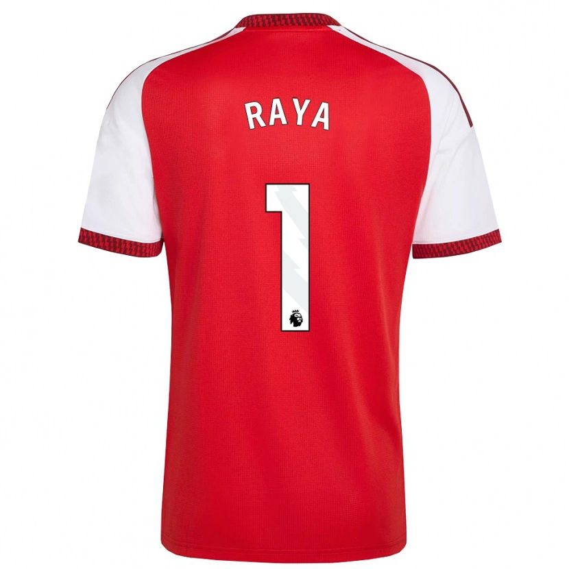 Danxen Damen David Raya #1 Rot Weiß Schwarz Heimtrikot Trikot 2026/27 T-Shirt Schweiz
