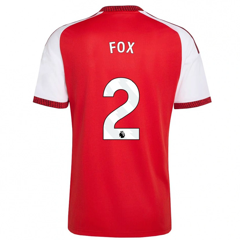 Danxen Damen Emily Fox #2 Rot Weiß Schwarz Heimtrikot Trikot 2026/27 T-Shirt Schweiz