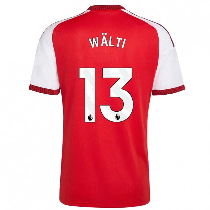 Danxen Damen Lia Wälti #13 Rot Weiß Schwarz Heimtrikot Trikot 2026/27 T-Shirt Schweiz