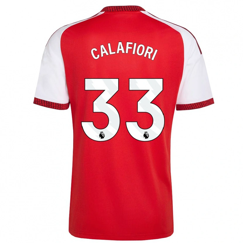 Danxen Damen Riccardo Calafiori #33 Rot Weiß Schwarz Heimtrikot Trikot 2026/27 T-Shirt Schweiz
