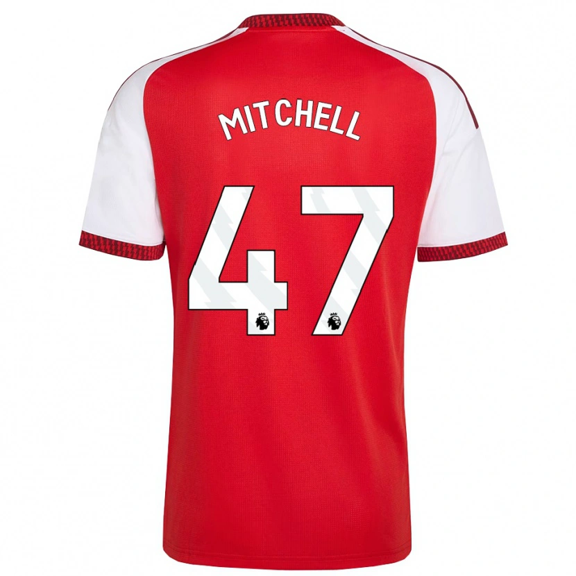 Danxen Damen Remy Mitchell #47 Rot Weiß Schwarz Heimtrikot Trikot 2026/27 T-Shirt Schweiz