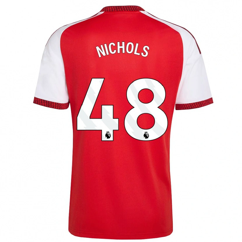 Danxen Damen Josh Nichols #48 Rot Weiß Schwarz Heimtrikot Trikot 2026/27 T-Shirt Schweiz