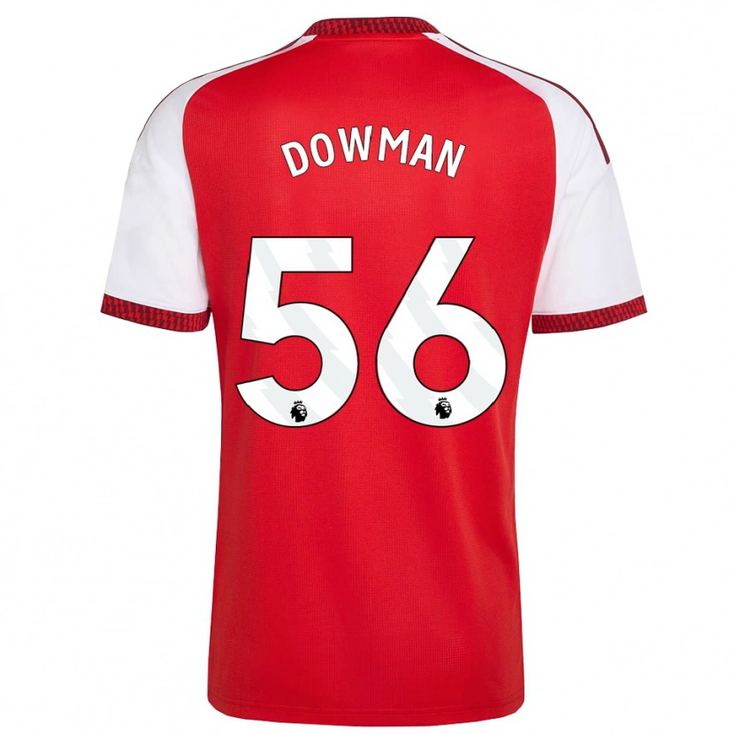 Danxen Damen Max Dowman #56 Rot Weiß Schwarz Heimtrikot Trikot 2026/27 T-Shirt Schweiz