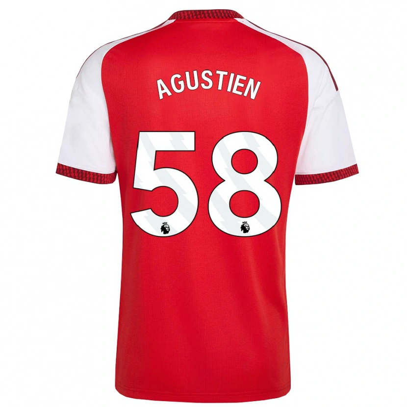 Danxen Damen Demiane Agustien #58 Rot Weiß Schwarz Heimtrikot Trikot 2026/27 T-Shirt Schweiz