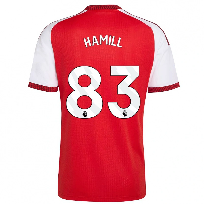 Danxen Damen Callan Hamill #83 Rot Weiß Schwarz Heimtrikot Trikot 2026/27 T-Shirt Schweiz