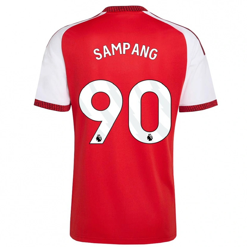 Danxen Damen Saurap Sampang #90 Rot Weiß Schwarz Heimtrikot Trikot 2026/27 T-Shirt Schweiz