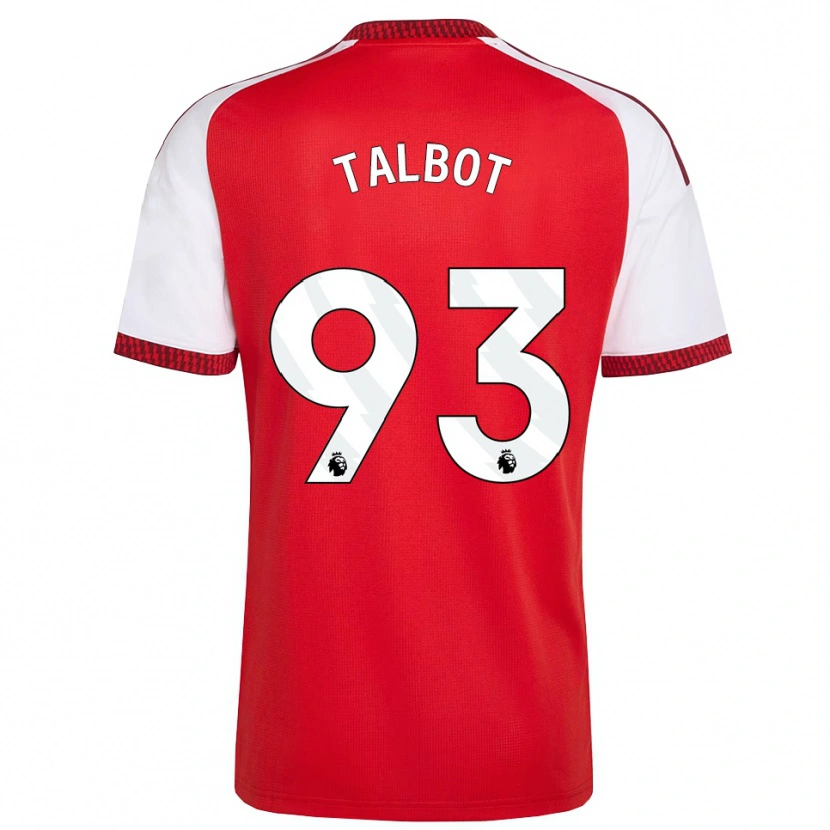 Danxen Damen Jack Talbot #93 Rot Weiß Schwarz Heimtrikot Trikot 2026/27 T-Shirt Schweiz