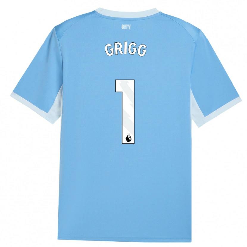 Danxen Damen Finley Grigg #1 Hellhimmelblau Weiß Heimtrikot Trikot 2026/27 T-Shirt Schweiz