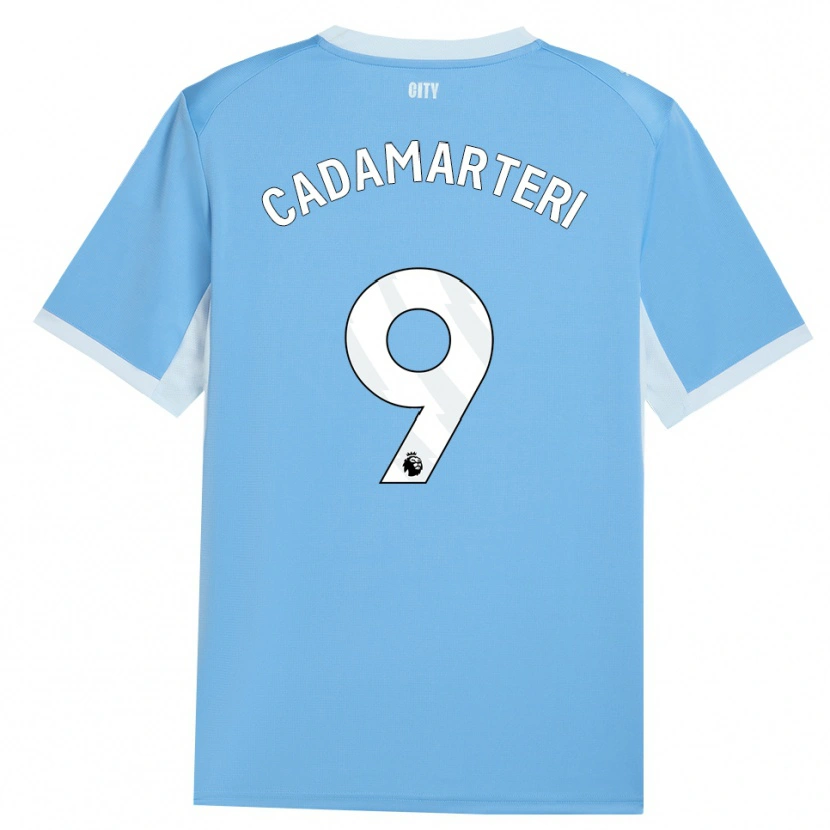 Danxen Damen Caelan Cadamarteri #9 Hellhimmelblau Weiß Heimtrikot Trikot 2026/27 T-Shirt Schweiz
