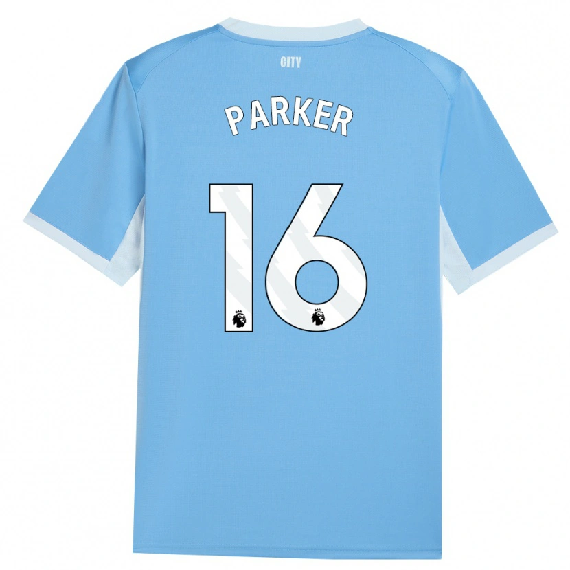 Danxen Damen Xavier Parker #16 Hellhimmelblau Weiß Heimtrikot Trikot 2026/27 T-Shirt Schweiz