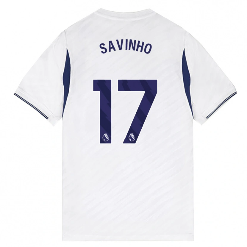 Danxen Damen Sávio Moreira De Oliveira #17 Weiß Rot Violett Heimtrikot Trikot 2026/27 T-Shirt Schweiz