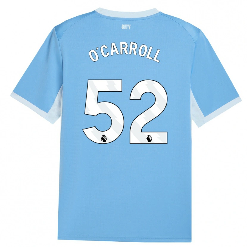 Danxen Damen Eve O'carroll #52 Hellhimmelblau Weiß Heimtrikot Trikot 2026/27 T-Shirt Schweiz