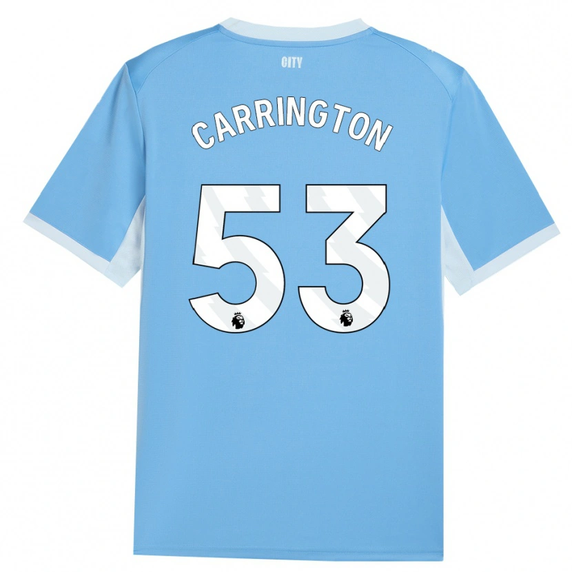 Danxen Damen Ezra Carrington #53 Hellhimmelblau Weiß Heimtrikot Trikot 2026/27 T-Shirt Schweiz