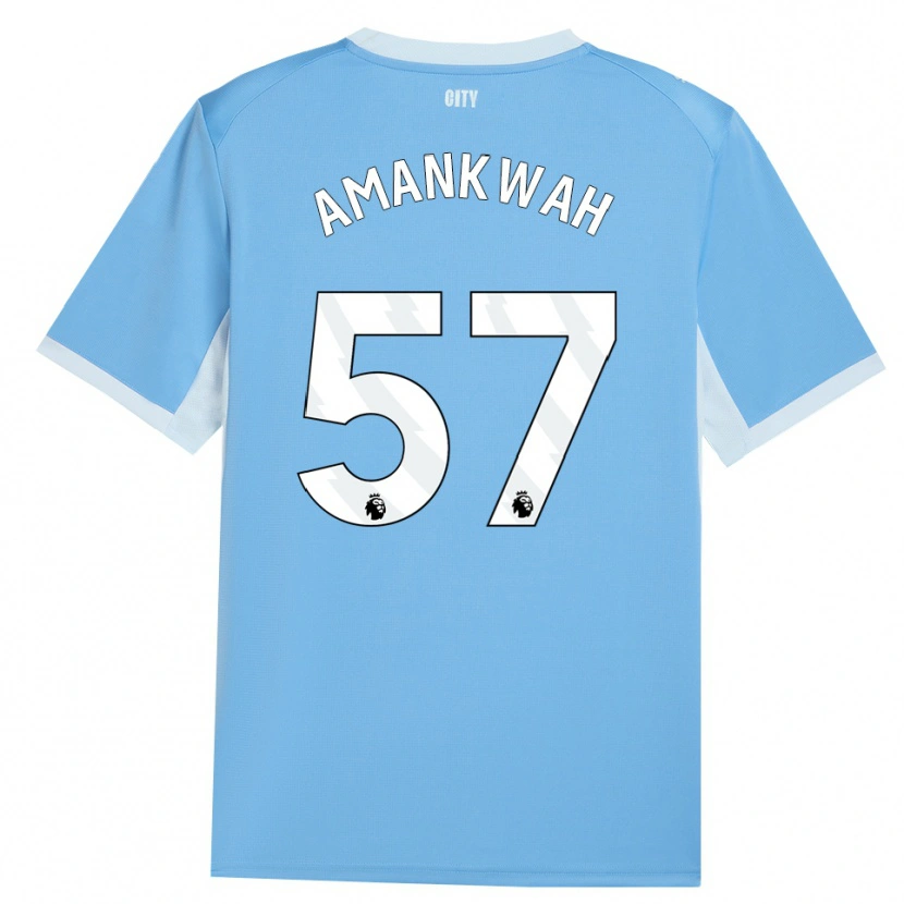 Danxen Damen Yeboah Amankwah #57 Hellhimmelblau Weiß Heimtrikot Trikot 2026/27 T-Shirt Schweiz