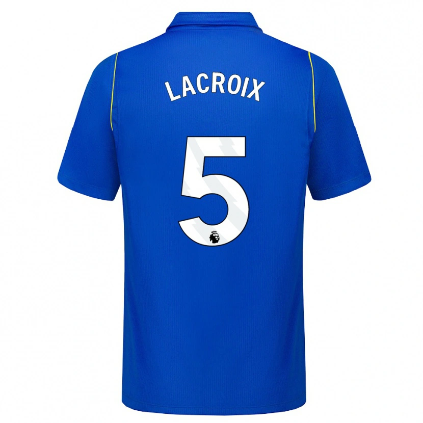 Danxen Damen Maxence Lacroix #5 Blau Gelb Heimtrikot Trikot 2026/27 T-Shirt Schweiz