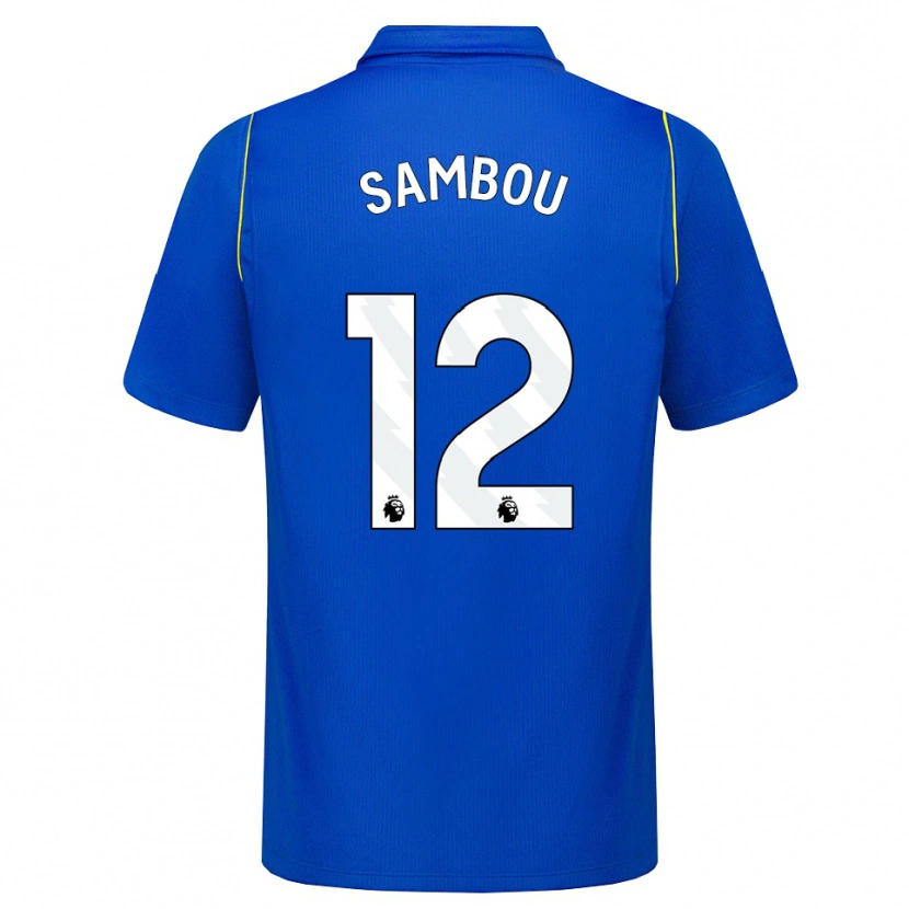 Danxen Damen Gabriel Sambou #12 Blau Gelb Heimtrikot Trikot 2026/27 T-Shirt Schweiz