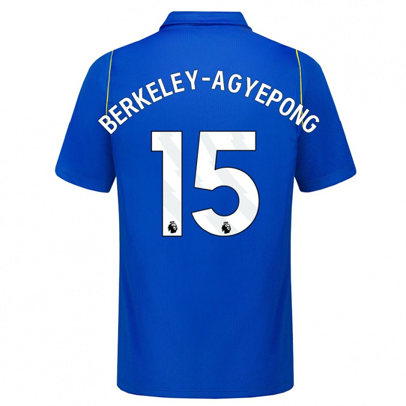 Danxen Damen Jeremiah Berkeley-Agyepong #15 Blau Gelb Heimtrikot Trikot 2026/27 T-Shirt Schweiz