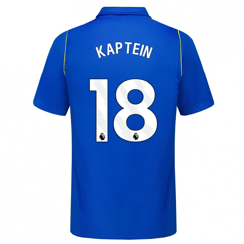 Danxen Damen Wieke Kaptein #18 Blau Gelb Heimtrikot Trikot 2026/27 T-Shirt Schweiz