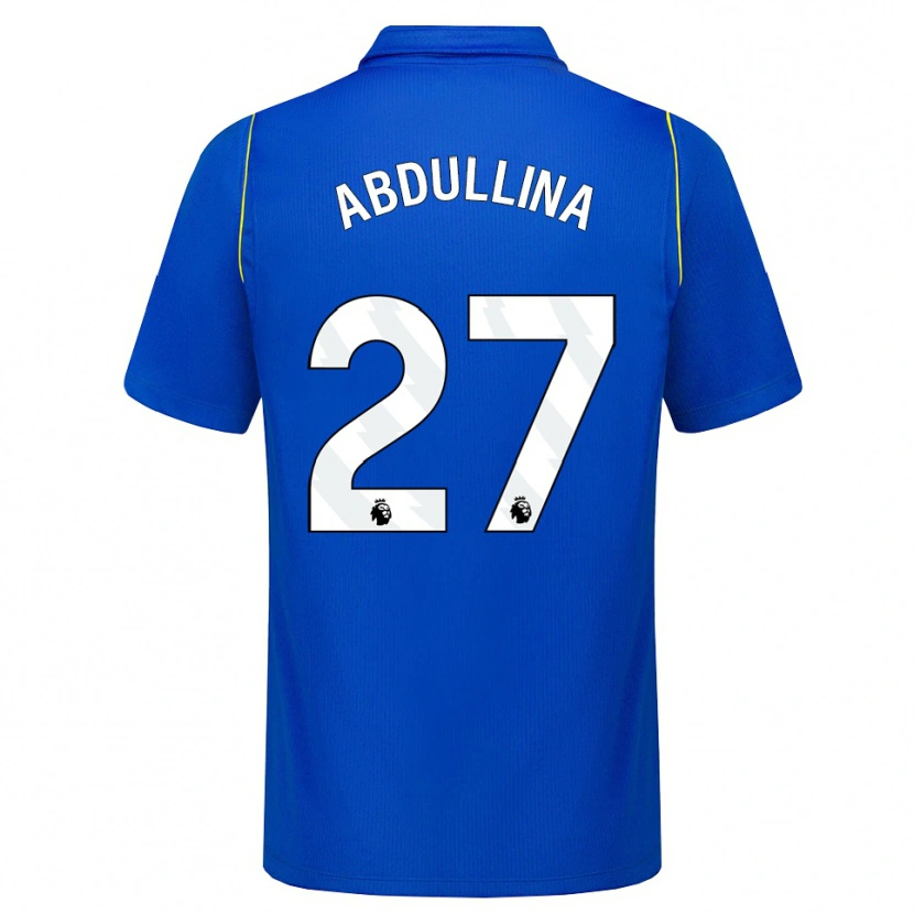 Danxen Damen Alsu Abdullina #27 Blau Gelb Heimtrikot Trikot 2026/27 T-Shirt Schweiz