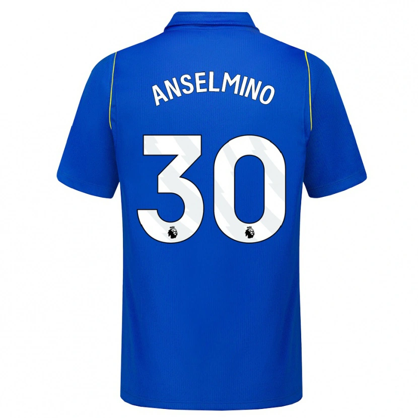 Danxen Damen Aarón Anselmino #30 Blau Gelb Heimtrikot Trikot 2026/27 T-Shirt Schweiz