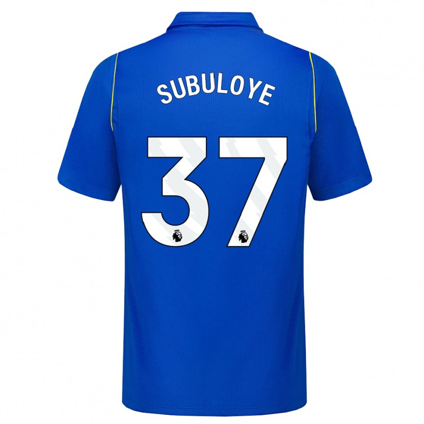 Danxen Damen Olutayo Subuloye #37 Blau Gelb Heimtrikot Trikot 2026/27 T-Shirt Schweiz