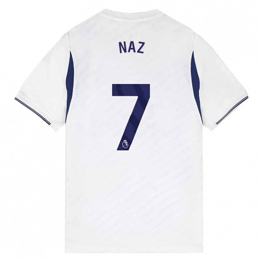 Danxen Damen Jessica Naz #7 Weiß Rot Violett Heimtrikot Trikot 2026/27 T-Shirt Schweiz