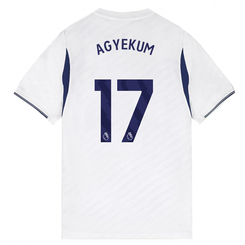 Danxen Damen Ezra Agyekum #17 Weiß Rot Violett Heimtrikot Trikot 2026/27 T-Shirt Schweiz