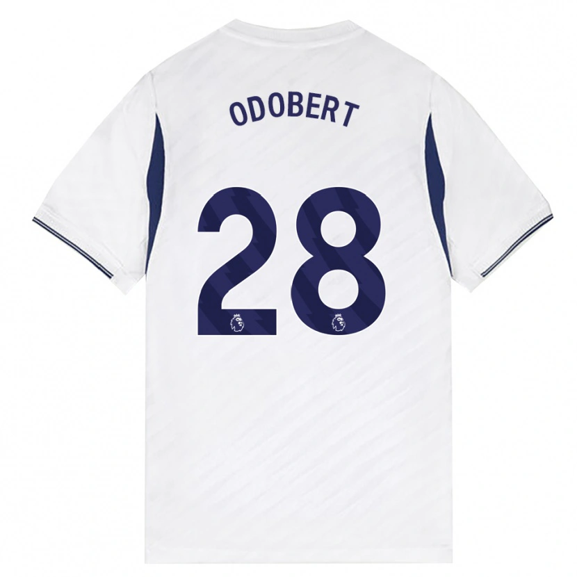 Danxen Damen Wilson Odobert #28 Weiß Rot Violett Heimtrikot Trikot 2026/27 T-Shirt Schweiz