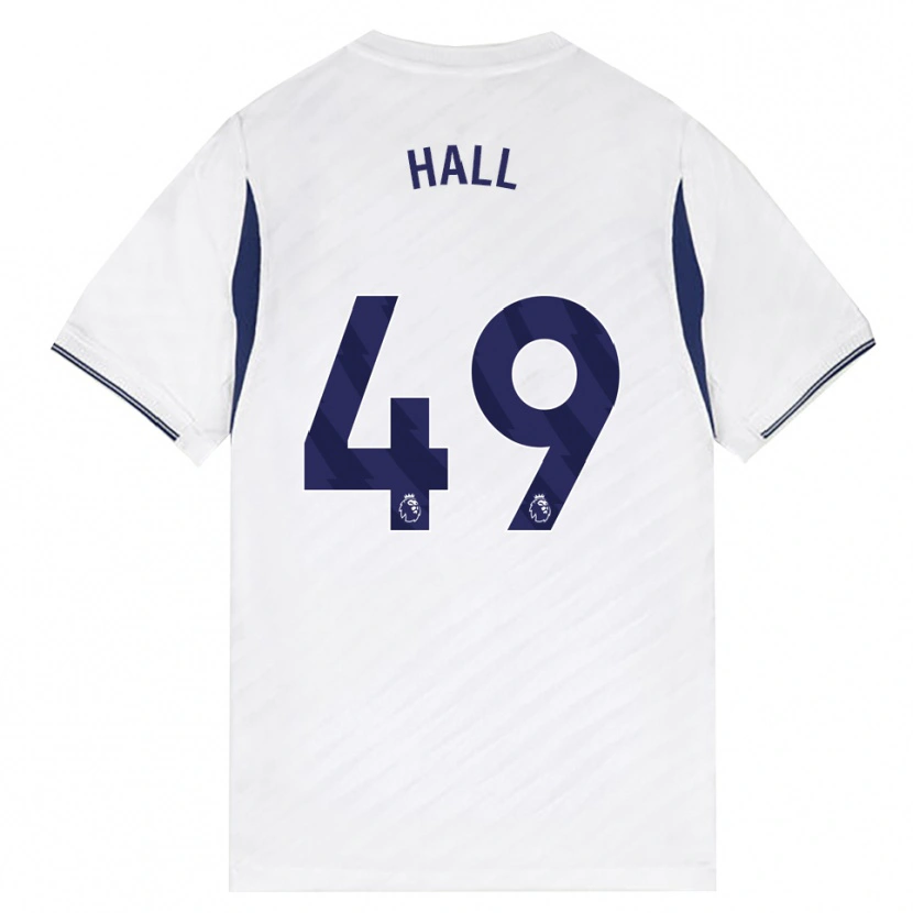Danxen Damen Tyrese Hall #49 Weiß Rot Violett Heimtrikot Trikot 2026/27 T-Shirt Schweiz