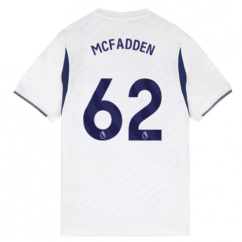 Danxen Damen Max Mcfadden #62 Weiß Rot Violett Heimtrikot Trikot 2026/27 T-Shirt Schweiz