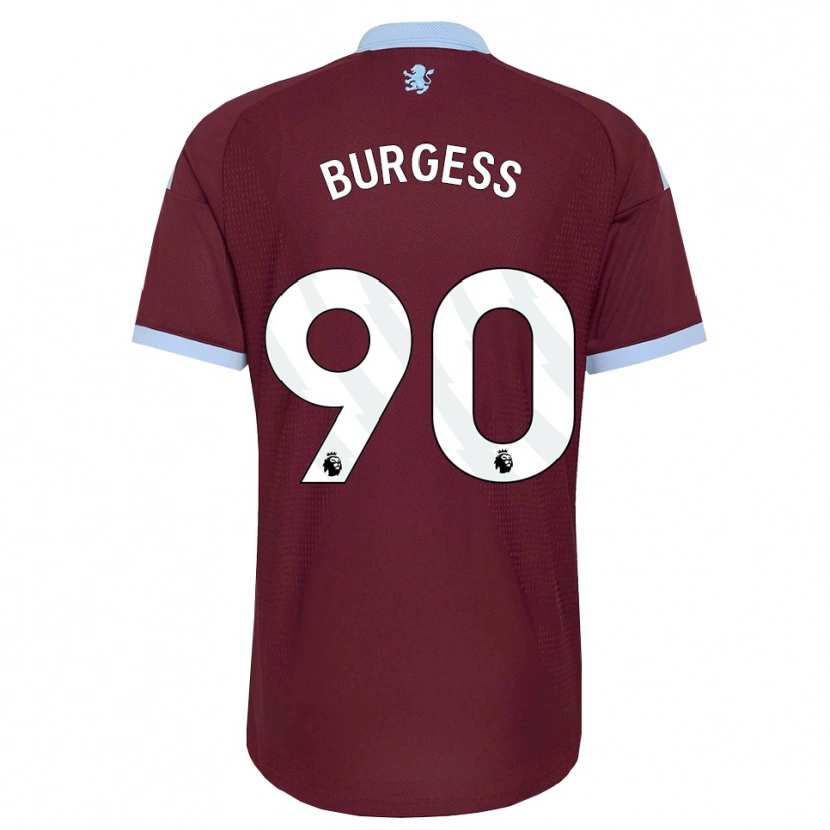 Danxen Damen Woody Burgess #90 Kornblumenblau Burgund Heimtrikot Trikot 2026/27 T-Shirt Schweiz