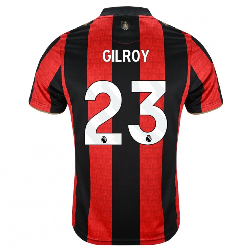 Danxen Damen Chloe Gilroy #23 Goldgelb Rot Schwarz Heimtrikot Trikot 2026/27 T-Shirt Schweiz