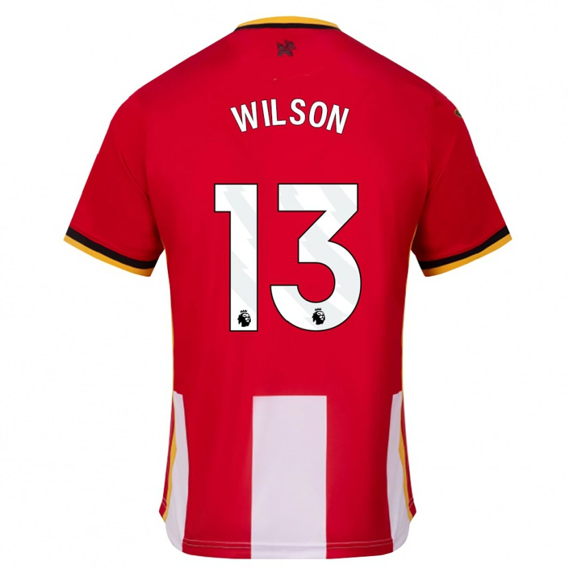 Danxen Damen Callum Wilson #13 Gelb Schwarz Rot Heimtrikot Trikot 2026/27 T-Shirt Schweiz