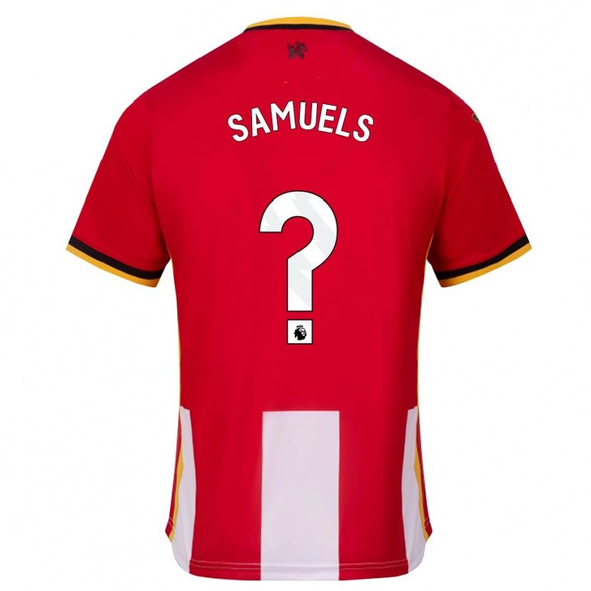 Danxen Damen Kerron Samuels #0 Gelb Schwarz Rot Heimtrikot Trikot 2026/27 T-Shirt Schweiz