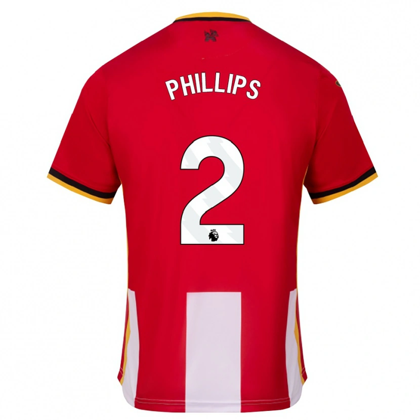 Danxen Damen Maddie Phillips #2 Gelb Schwarz Rot Heimtrikot Trikot 2026/27 T-Shirt Schweiz