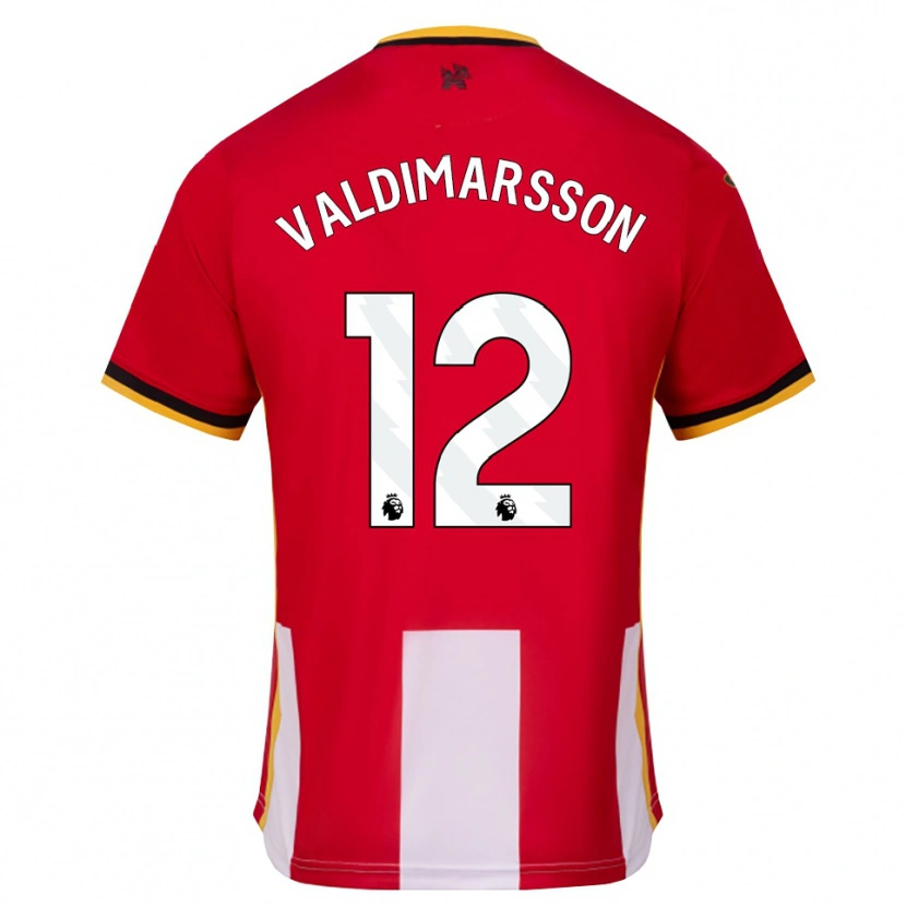 Danxen Damen Hákon Valdimarsson #12 Gelb Schwarz Rot Heimtrikot Trikot 2026/27 T-Shirt Schweiz