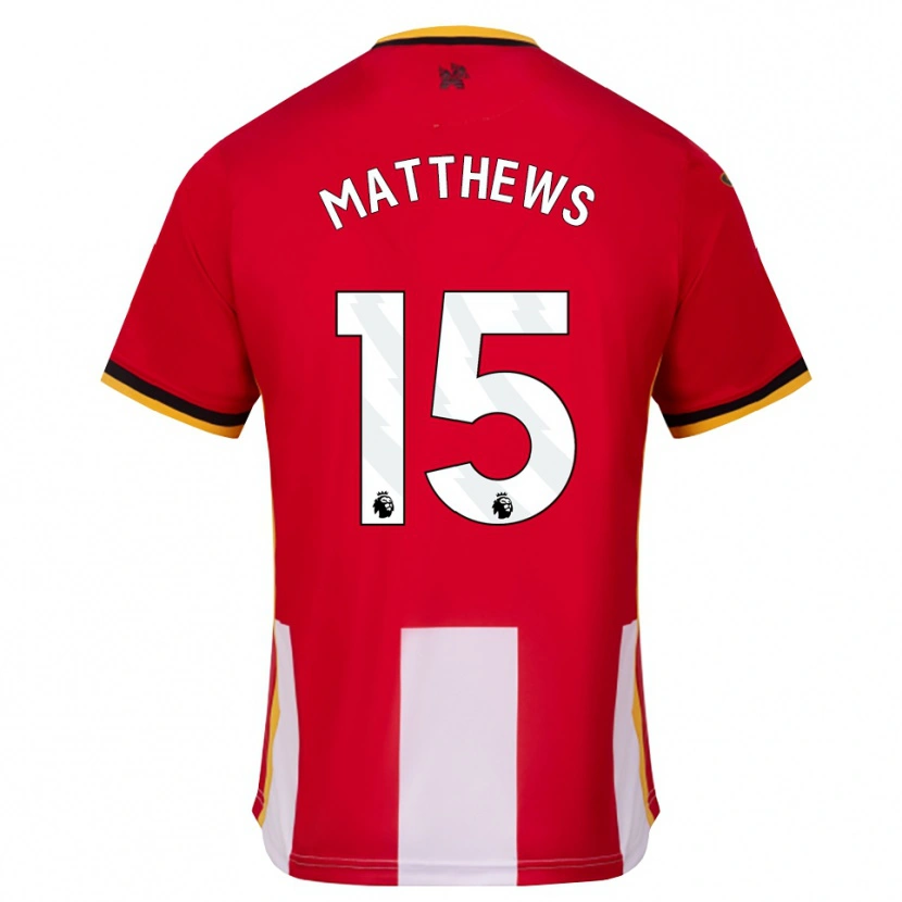 Danxen Damen Kirsty Matthews #15 Gelb Schwarz Rot Heimtrikot Trikot 2026/27 T-Shirt Schweiz