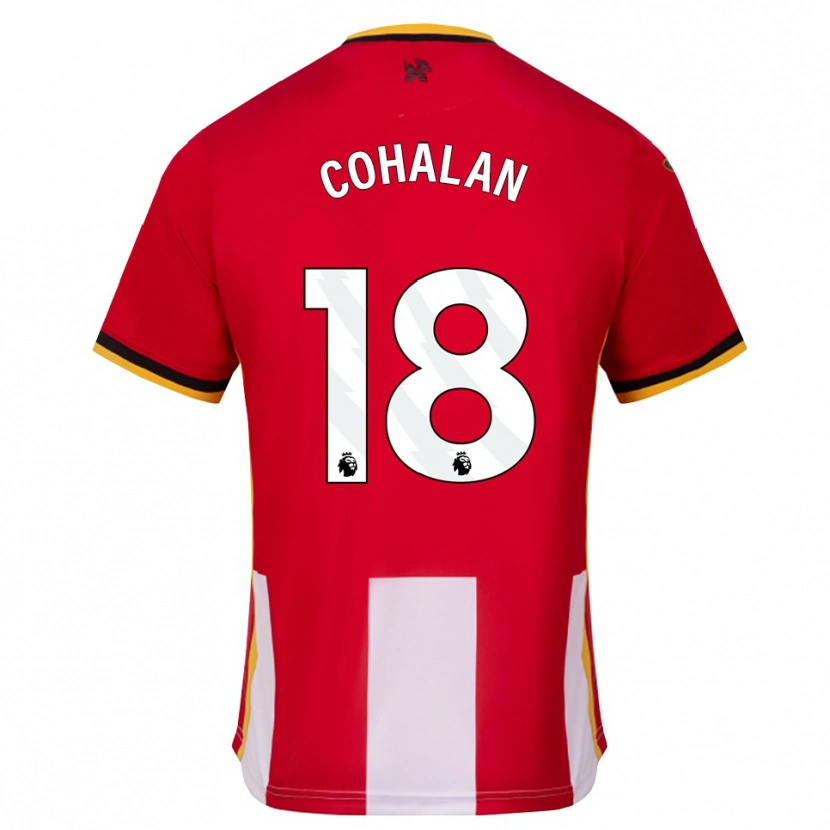 Danxen Damen Chris Cohalan #18 Gelb Schwarz Rot Heimtrikot Trikot 2026/27 T-Shirt Schweiz