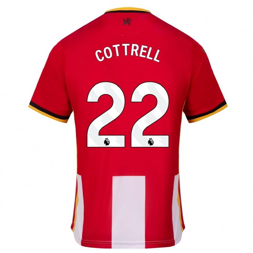 Danxen Damen Eleonora Cottrell #22 Gelb Schwarz Rot Heimtrikot Trikot 2026/27 T-Shirt Schweiz