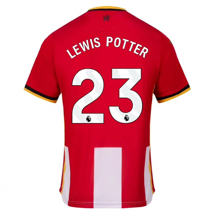 Danxen Damen Keane Lewis-Potter #23 Gelb Schwarz Rot Heimtrikot Trikot 2026/27 T-Shirt Schweiz