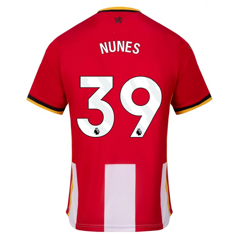 Danxen Damen Gustavo Nunes #39 Gelb Schwarz Rot Heimtrikot Trikot 2026/27 T-Shirt Schweiz